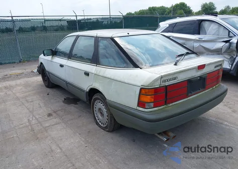 1988 Merkur Scorpio из США, поврежденный, VIN WF1BT81V0JE992713